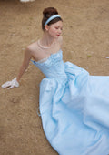 Ballgown evening dress with sweetheart neckline - View 6 | WEUXS