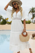 Chic White Boho Dress | Dress In Beauty