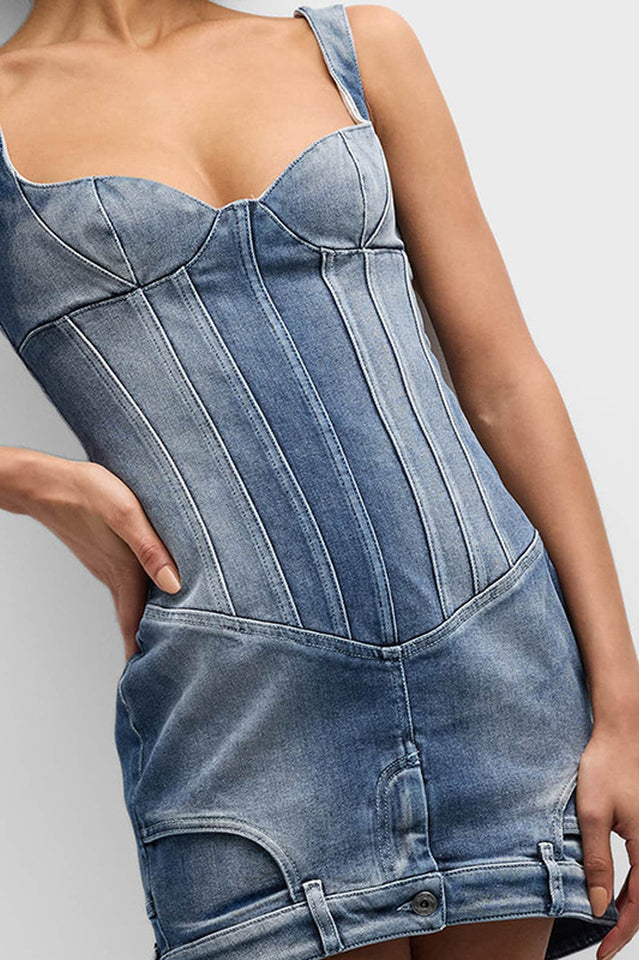 Reina Deconstruct Bustier Mini Dress | Dress In Beauty