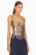 Rein Can-Tab Chainmail Top | Dress In Beauty