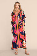 Oversize V-Neck Kaftan | Dress In Beauty
