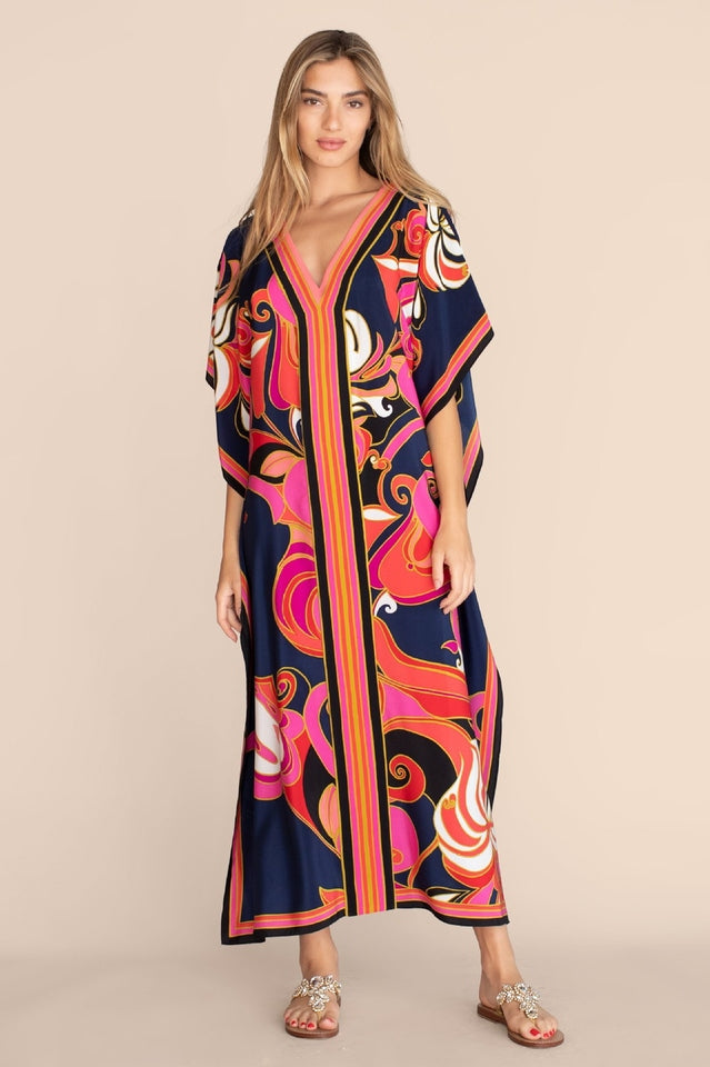 Oversize V-Neck Kaftan | Dress In Beauty