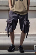 OPEN YY Rolled Waist Cargo Shorts | Dress In Beauty