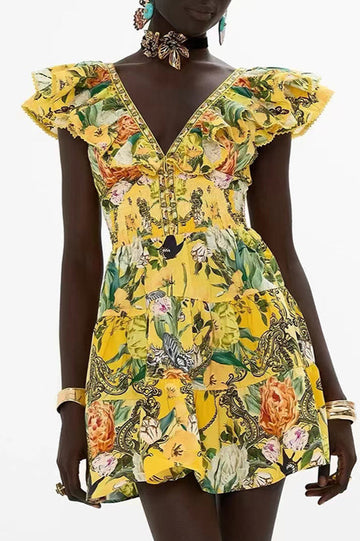 Camilla Floral Minidress | Dress In Beauty