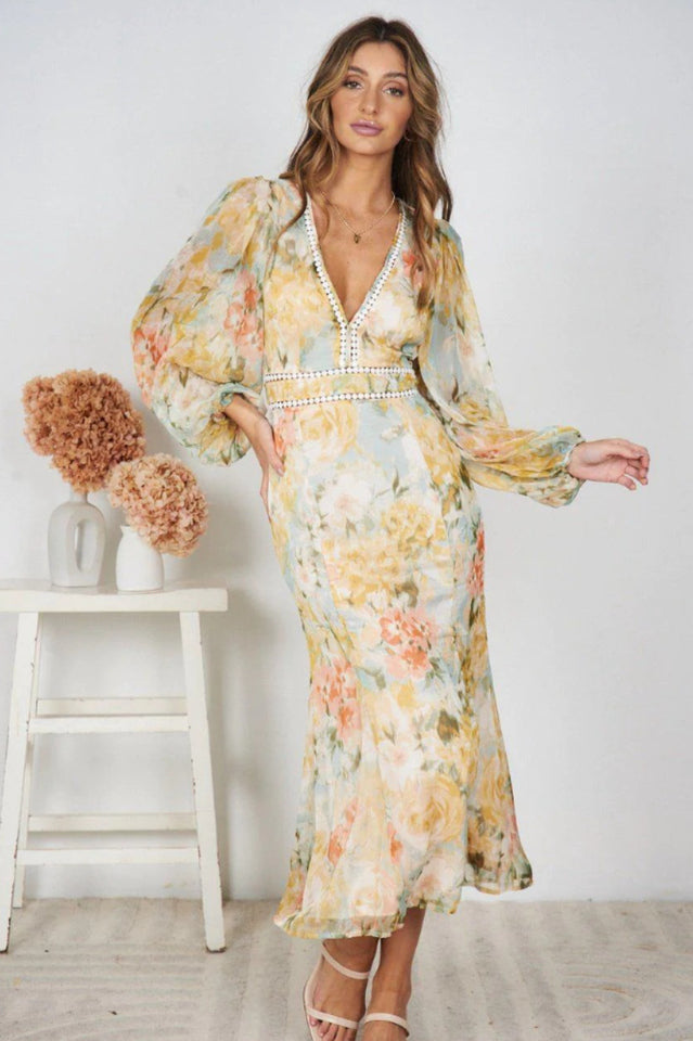 Pamelia Floral Print Dress | Dress In Beauty