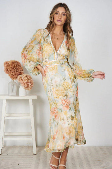 Pamelia Floral Print Dress | Dress In Beauty