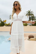 Chic White Boho Dress | Dress In Beauty
