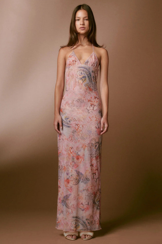 Butterfly Backless Midi Dress | Dress In Beauty