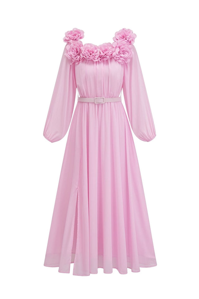 Ascella Flower Shoulder Maxi Dress | Dress In Beauty