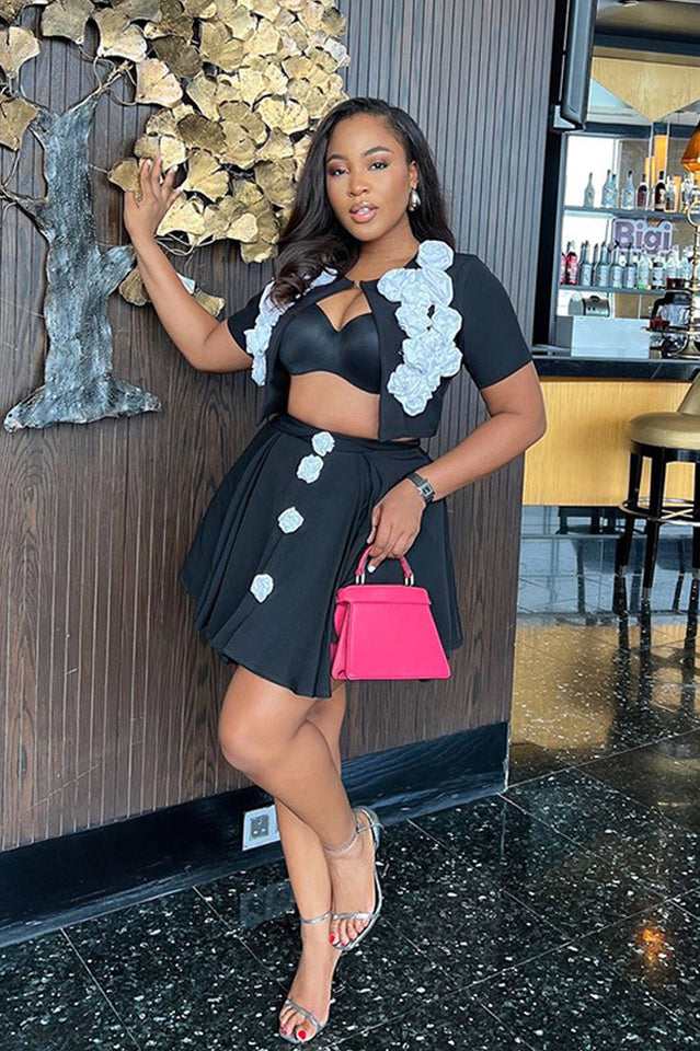 Selena Rose Embellished Set | Dress In Beauty