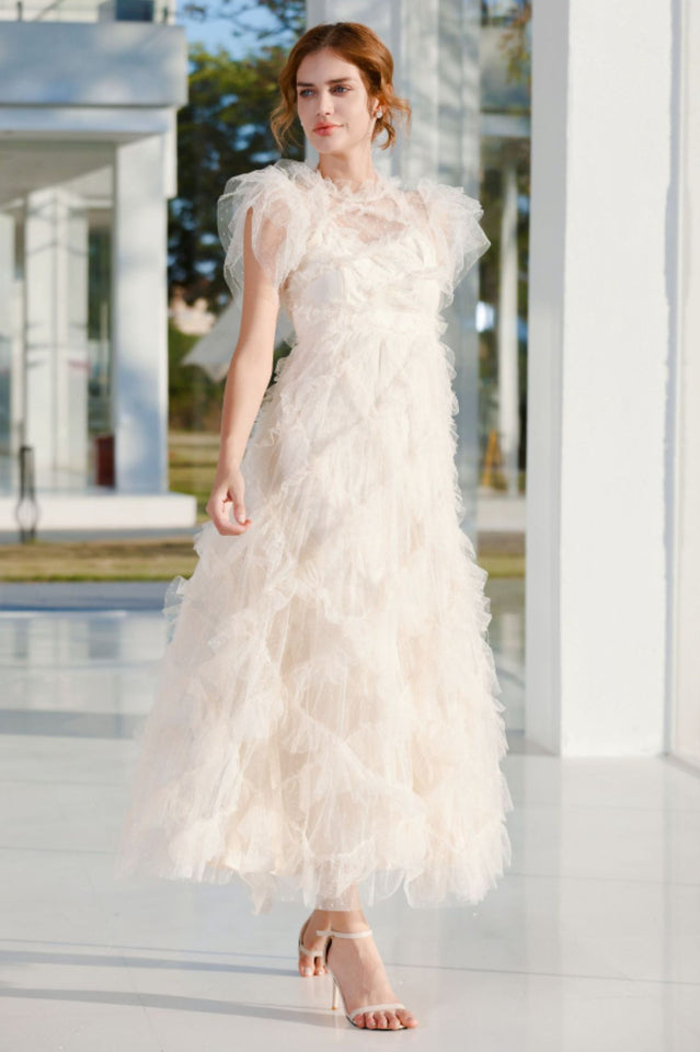 Maxine Floral Embroidery Sleeveless Maxi Dress | Dress In Beauty