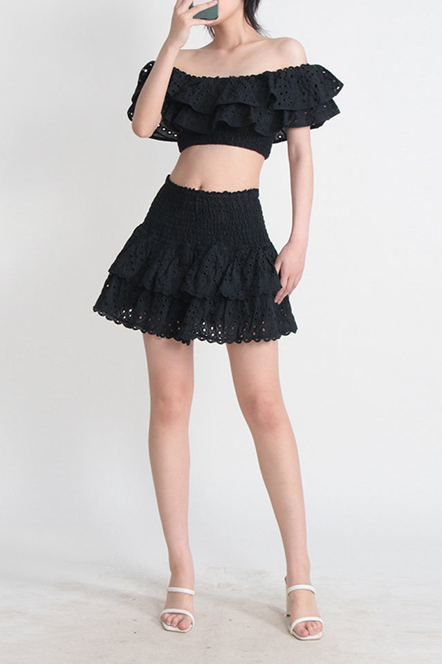 Jessica Bara Vanessa Ruffle Set | Dress In Beauty