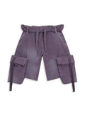 OPEN YY Rolled Waist Cargo Shorts | Dress In Beauty