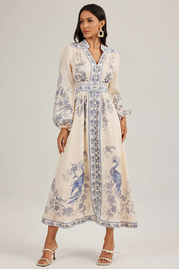 Melody Patterned Print Maxi Dress | Dress In Beauty
