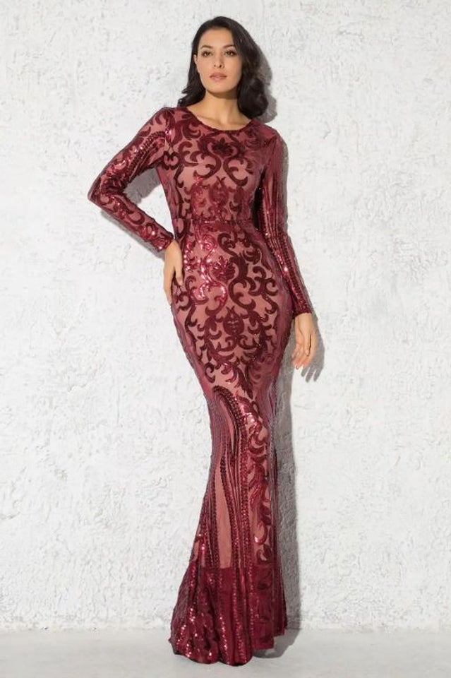 Paisley Elegant Evening Dress | Dress In Beauty