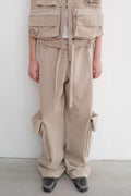 OPEN YY Washed Rolled Cargo Pants | Dress In Beauty