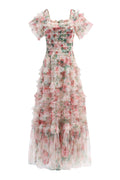 Nola Ruched Floral Maxi Dress | Dress In Beauty