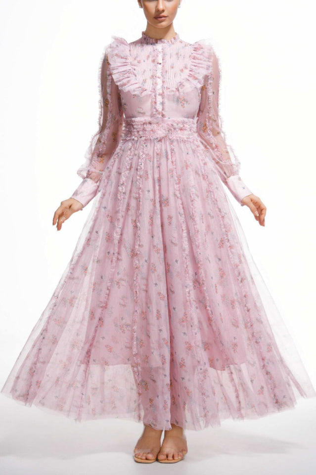 Beryl Floral Long Sleeve Dress | Dress In Beauty