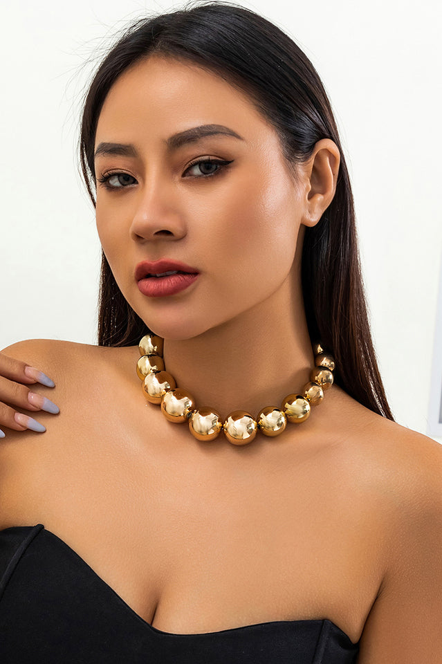 Exaggerated Pendent Chocker Necklace | Dress In Beauty