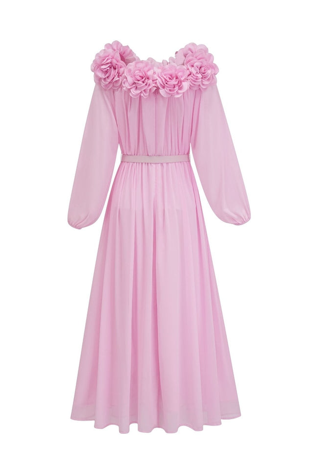 Ascella Flower Shoulder Maxi Dress | Dress In Beauty