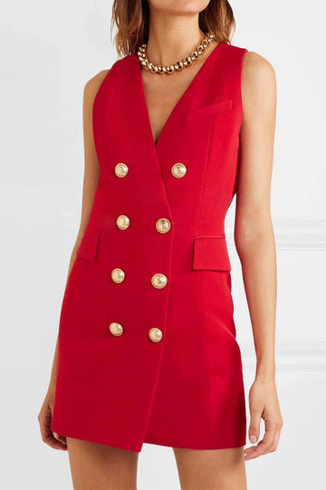 Sleeveless Blazer Dress | Dress In Beauty