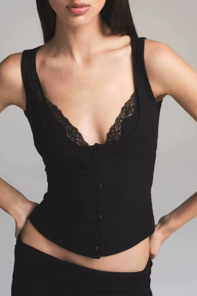 SKIMS Tank With Bralette | Dress In Beauty