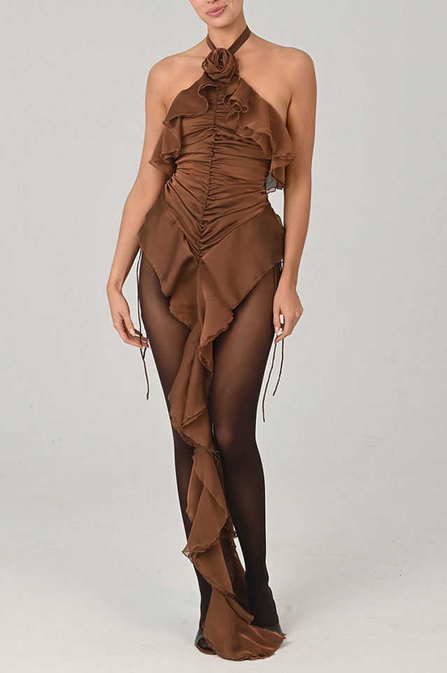 Fleur Maxi Playsuit | Dress In Beauty