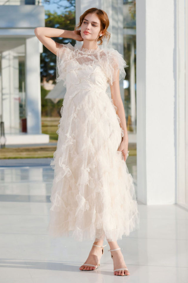 Maxine Floral Embroidery Sleeveless Maxi Dress | Dress In Beauty