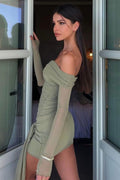 Yasmin Off Shoulder Mini Dress | Dress In Beauty