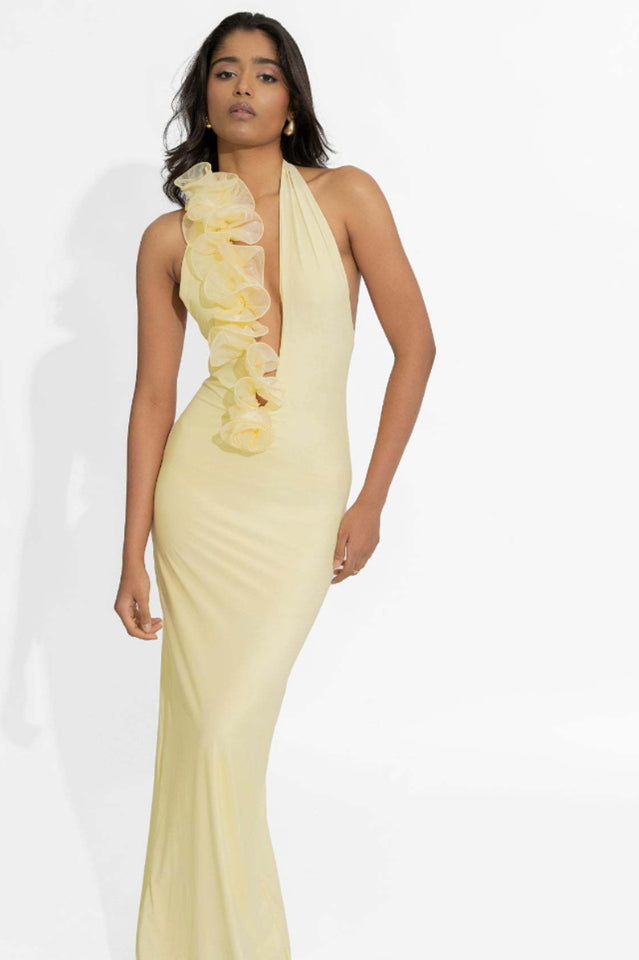 Sheike Halter Floral Maxi Dress | Dress In Beauty