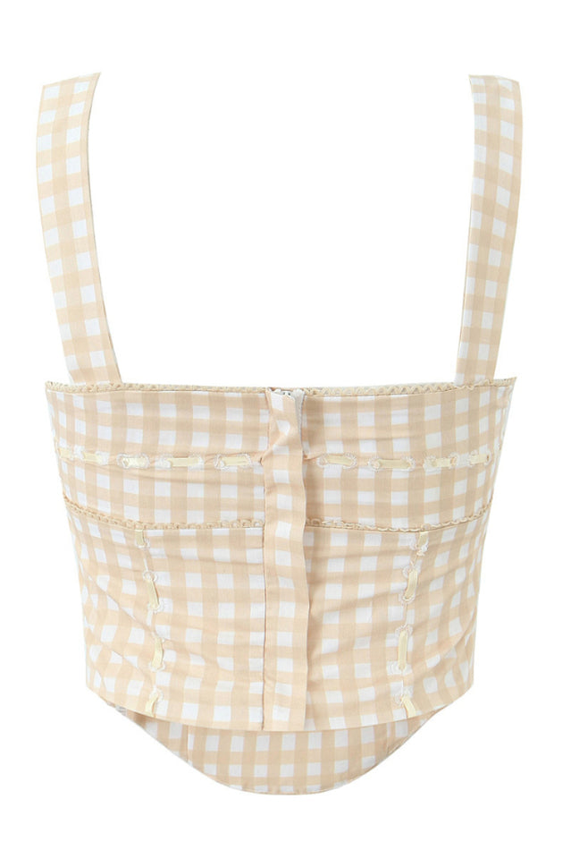 Lottie Shortcake Gingham Corset | Dress In Beauty