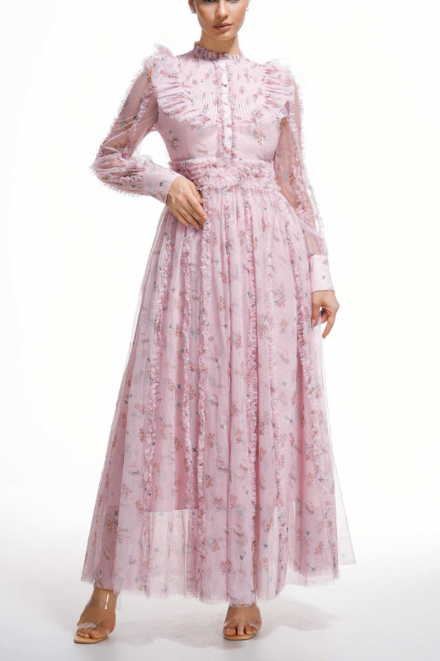 Beryl Floral Long Sleeve Dress | Dress In Beauty