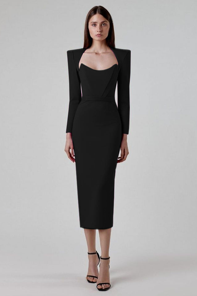 Delilah Bandage Midi Dress | Dress In Beauty