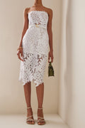 Paulina Lace Midi Dress | Dress In Beauty