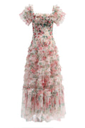 Nola Ruched Floral Maxi Dress | Dress In Beauty