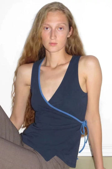 Paloma Wool Plunge Neckline Sleeveless Top | Dress In Beauty