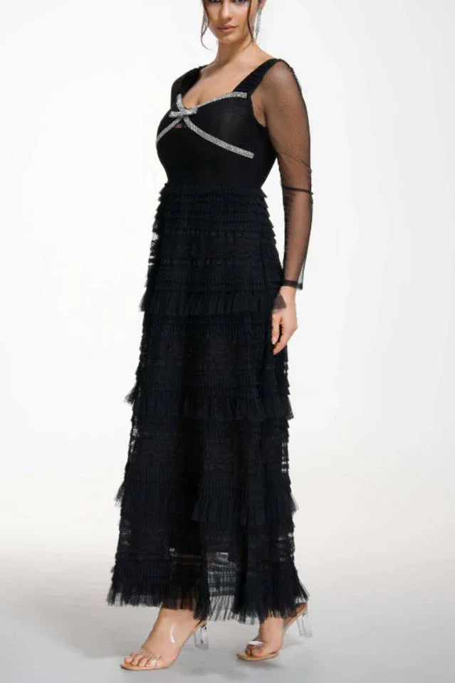 A-line Maxi Dress - View 8 | WEUXS