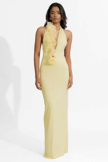 Sheike Halter Floral Maxi Dress | Dress In Beauty