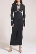 Figure Form Knit Keyhole Maxi Dress | Dress In Beauty