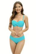 Solid Color Sling Bikini Set | Dress In Beauty