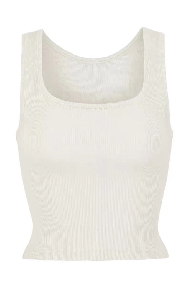 Cotton Rib Tank | Dress In Beauty