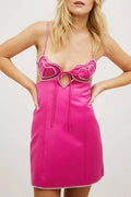 Heart Embellished Mini Dress | Dress In Beauty