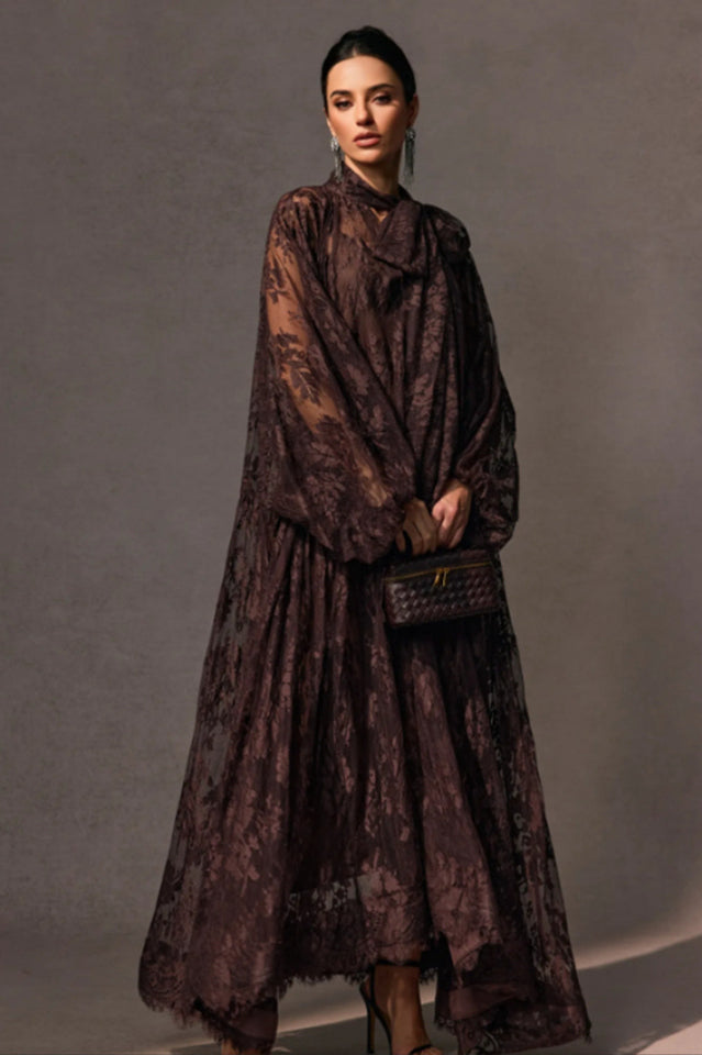 Catharine Floral Lace Sheer Maxi Dress | Dress In Beauty