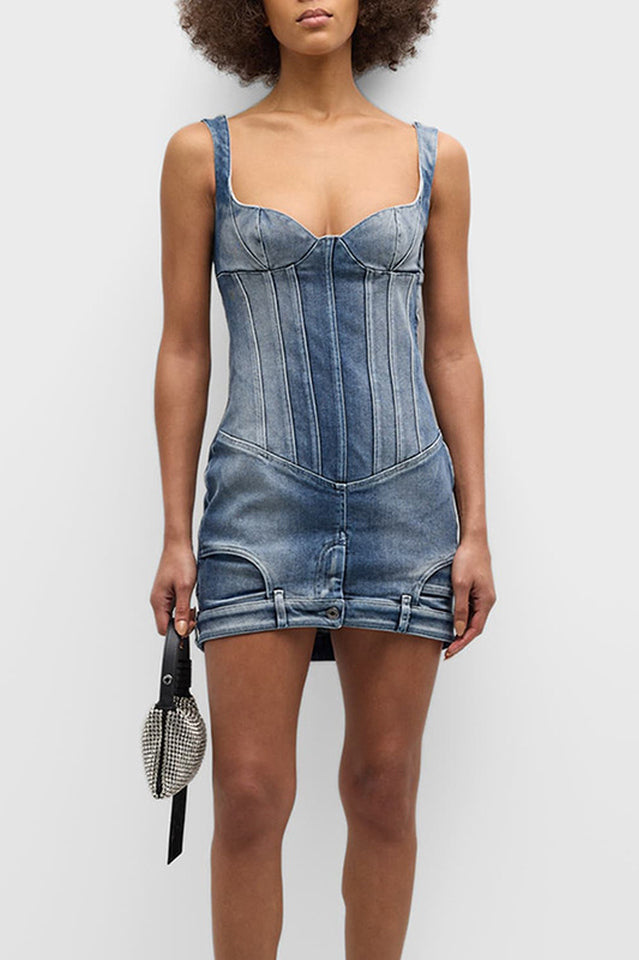 Reina Deconstruct Bustier Mini Dress | Dress In Beauty