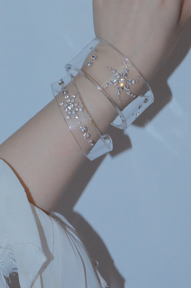 Handmade Acrylic Crystal Bracelet | Dress In Beauty