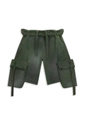 OPEN YY Rolled Waist Cargo Shorts | Dress In Beauty