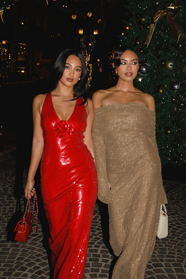 Piper Off Shoulder Backless Maxi Dress | Dress In Beauty