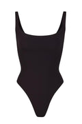Square Neck Stretch Jersey Bodysuit | Dress In Beauty