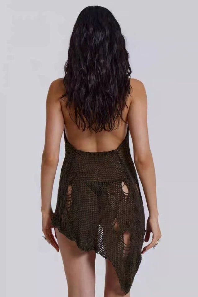 Lithium Sheer Knit Mini Dress | Dress In Beauty