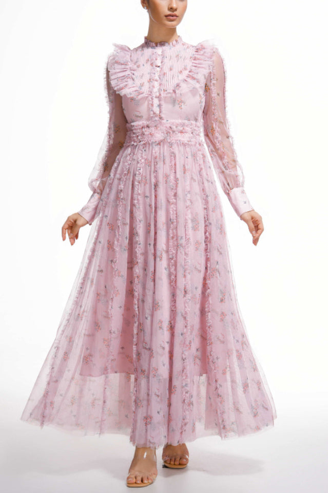 Beryl Floral Long Sleeve Dress | Dress In Beauty